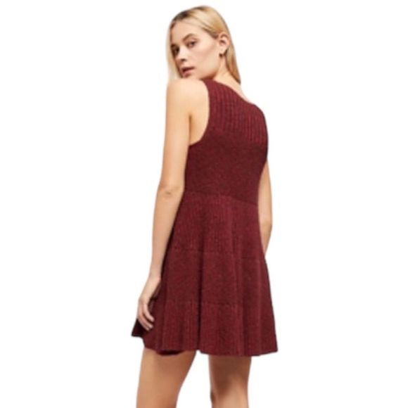NWT Free People Waterfall Ruffle Dress - Picture 6 of 12